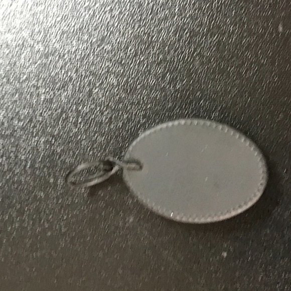 Blue gem Black Oval Pendant - Picture 7 of 14